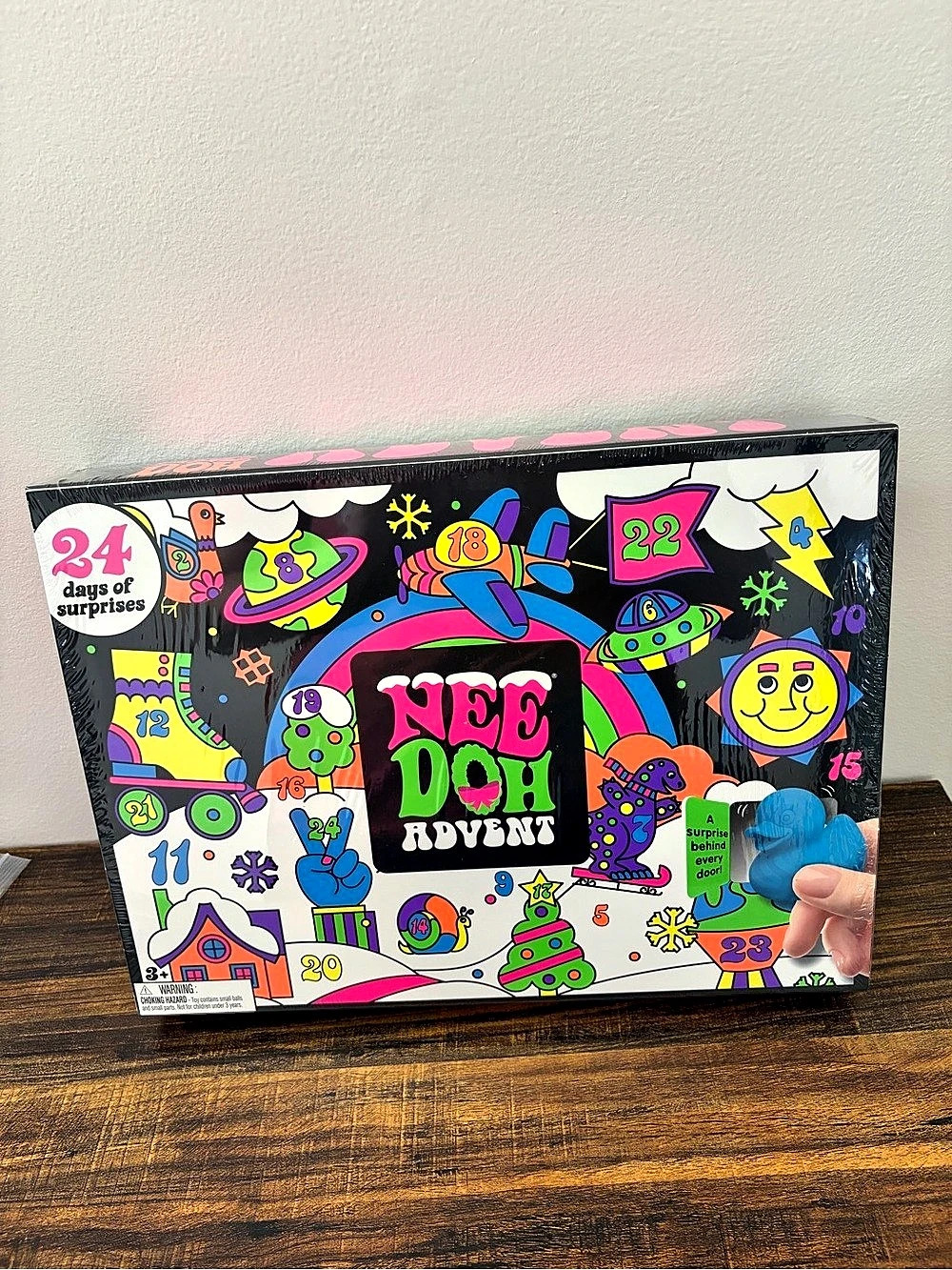NeeDoh Squishmas Advent 24-Day Calendar NWT